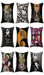 107 Designs Halloween Pillowcases Halloween Witch Pumpkin Design Cushion Pillow Cover Square Pillow Case Pillow Slip Halloween Dec9174225