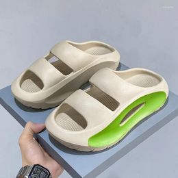 Sandals Men's Outdoor Wear Thick Bottom Anti-slip EVA Slippers For Summer Home Use Sporty Flip Flops Women Shoes Men