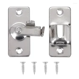 Bowls Bathroom Stainless Steel Ornaments Supplies Doors Locks Door Sliding Right Angle Lock Buckle