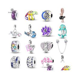 Silver 925 Sier For Women Charms Jewellery Beads Boxing Glove Pendant Drop Delivery Dhqu2