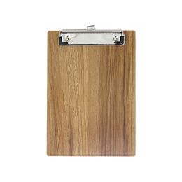 Document Holder Clip Board File Hardboard with Batterfly Clip Portable A4 A5 Wooden Writing Clipboard File Hardboard