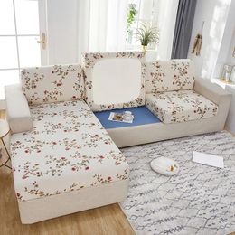 Chair Covers 1PC Elastic Sofa Seat Cushion Cover Stretch Washable Removable Slipcover 1/2/3 Seater Floral Printed Protector
