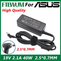 Adapter 19V 2.1A 40W 2.5*0.7mm Laptop Charger Adapter For ASUS Eee PC X101CH/1025C/1015/ADP40PH/1001/1005/EXA1004EH/ADP40PH AB/1215