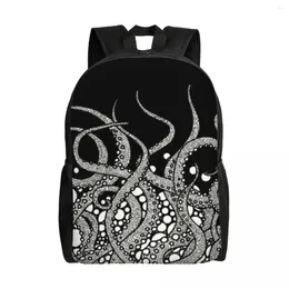 Backpack Customized Horror Monster Tentacles Cthulhu Backpacks Women Men Casual Bookbag For School College Bags