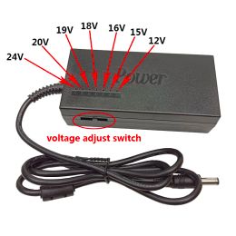 Adjustable AC DC Power Supply 220V To 12V 15V 16V 18V 19V 20V 24V Adapter 12 15 16 18 20 24 V Volt Universal Adaptor 4.5A 5A