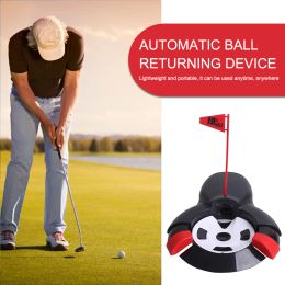 Golf Returner Automatic Training Tool Golf Hole Auto Returning Practise Golf Ball Return Machine Golf Putting Return Machine