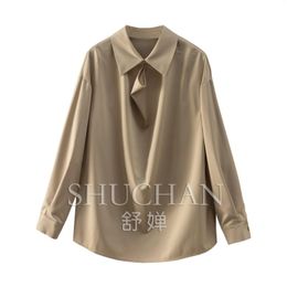 Women's Blouses Design Blouse Women 2024 High Quality Blusas Mujer De Moda Polyester Spandex Viscose For Fashion