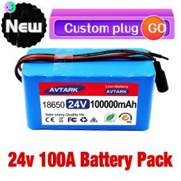 Ride Farther and Faster with a Customizable 24V 100Ah Lithium Battery Pack for E-Bikes and Mopeds