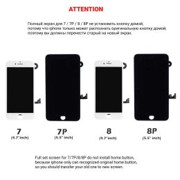 LCD Display For iPhone 8 SE 2020 SE2 Screen Replacement Full Set Assembly Touch Digitizer Complete 100% Tested with Front Camera