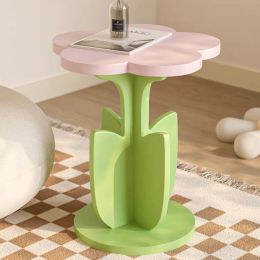 Creative Flower Coffee Table Living Room Sofa Side Table Home Decor Tea Table Nordic Furniture Storage Desk Home Accessories