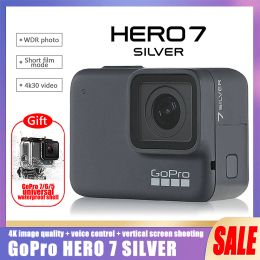 Cameras GoPro hero 7 silver 4k30 frame vertical camera HD anti shake WiFi Connexion cycling skiing Extreme Sports Camera