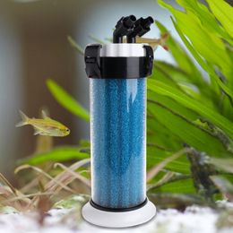 Aquarium Pre Philtre External Sponge Barrel For Fish Tank QZ-30 Turtle Box Device