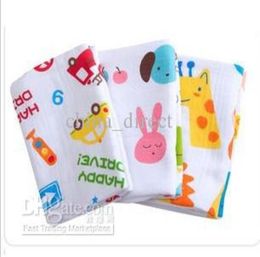 Baby bath towel super soft cotton double layer blanket bed gauze material Soft 10pcslot 22429239715