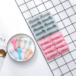 Cat Paw Shape candy Chocolate Mould Silicone Confectionery Mould Cheese Stick Molar Stick Mould Pastry Tools Accessories