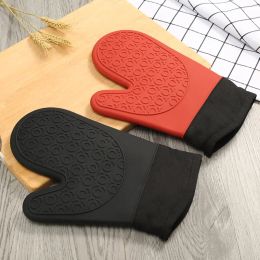 Silicone Heat-Resistant Gloves Cooking Barbecue Gants Silicone Kitchen Microwave Oven Glove Home Heat Resistant Gloves