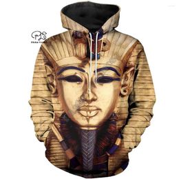 Men's Hoodies PLstar Cosmos Horus Egyptian God Eye Of Egypt Pharaoh Art Tracksuit Casual 3DPrint Hoodie/Sweatshirt/Jacket/Men Women S10