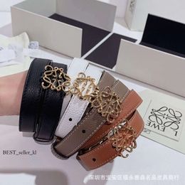 loewve belt New Designer Korean Version Light Luxury Female Internet Celebrity and the Same Fashion Versatile Leather Belt 863 loewew tank belt