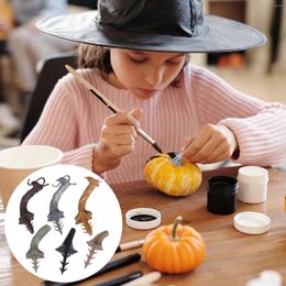 Decorative Flowers 24pcs Pumpkin Handle Festival DIY Craft Making Tool Accessory Artificial