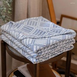 Blankets Japan Quality Cotton Blanket For Bed Gauze Sofa Towel Cover Sheet Bedspread Plaid Summer Soft Throw King Size