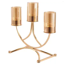 Candle Holders Candelabras Candlestick Decorative Elegant Stand For Christmas Tabletop Decoration Living Room