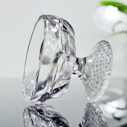 Bowls Tall Ice Cream Small Bowl Individual Delicate Bird's Nest Cup Creative Transparent Crystal Dessert