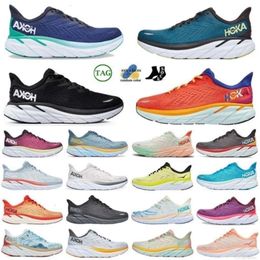 Bondi One 8 Running Shoes Womens Platform Clifton 9 Women Blakc White Harbour Mens Women Trainers Runnners 36-48