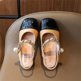 New Kids Girls Sandals Baotou Pearl Princess Shoes Summer Non-slip Soft Toddler Girl Beach Shoe Slippers Children Sneakers