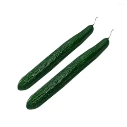 Decorative Flowers 2pcs Simulation Cucumber Imitation Vegetables Model