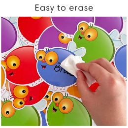 Fly Swatter Game Learning Game for Kids Double Sides Erasable Children Practise Letter / Numbers/ Colour Words / Sight Words