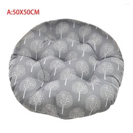 Pillow Chair Round Cotton Upholstery Soft Padded Pad Office Home Or Car Seat