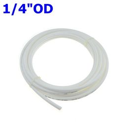 1 Metre RO Water 1/4 5/16 3/8 Inch OD PE Hose Tubing White Flexible Pipe Tube For Reverse Osmosis Aquarium Philtre System