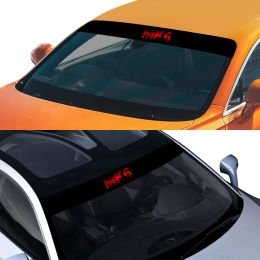 Car Front Windos Windshield Stickers For VW Golf MK4 MK6 MK7 MK5 MK3 MK2 MK8 Car Rear Windshield PVC Decals Auto Accessories