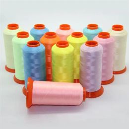 150D/1000 Yards Luminous Embroidery Sewing Threads Glow In The Dark Sewing Machine Sewing Handmade Accessories