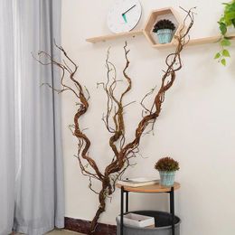 Decorative Flowers 170CM Wall Hanging Artificial Plants Tree Trunk Branches Rattan Liana Cane Vine For Wedding Outdoor Garden Home Christmas