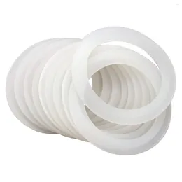 Liquid Soap Dispenser Silicone Sealing Rings Gasket For Leak Proof Jar Lids (24 Pack Regular Mouth)