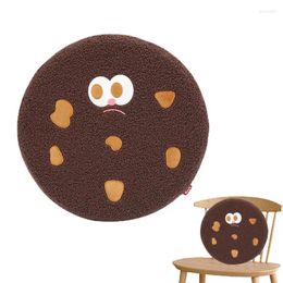 Pillow Soft Chair Funny Cookie Shape Round Memory Foam Seat Home Decor Products For Living Room Balcony Car