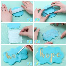 Stamps for Cookies Letters Cake Sweet Letters Stamp Fondant Embossing DIY Alphabet Cutter Pastry Accessories Decorating Tools