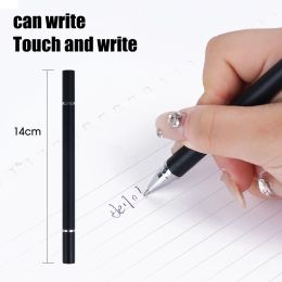 2 In 1 Stylus Pen for Mobile Phone Tablet Drawing Pen Capacitive Pencil Universal Touch Screen Pen for iPad iPhone Android IOS