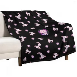 Blankets I Axolotl Questions Throw Blanket Summer For Baby Thin Flannel