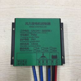 5A 10A 16A 20A 30A 40A Wind Turbine Charge Controller 12V 24V AUTO Water Proof Regulator For 100W-800W Small Windmill Generator