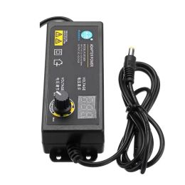 3-36V 1.7A AC/DC Adapter 60W US/EU Adjustable Power Adapters Universal Charger Switch Power Supply