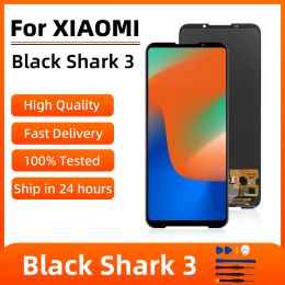 6.67" Amoled Screen For Xiaomi Black Shark 3 LCD Display Touch Digitizer Assembly BlackShark3 KLE-H0,KLE-A0 Mobile Phone Parts