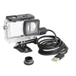 Cameras For SJCAM Sj8 Series Sport Camera Special Accessory Sj8 Pro Charging Waterproof Case Protective Shell
