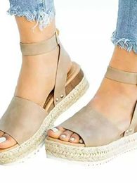 Sandalen Sommer Frauen Keile Schuhe für Flip Flop Chaussures Femme Plattform Plus Size H240409 0B0D