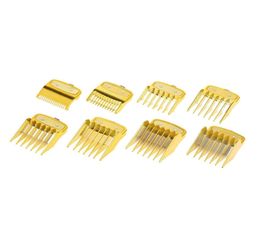 10 Sizes Attachment Guide Comb Set Portable Safety Compatible with WHAL Hair Clipper Cutting Combs Limit Combs3042187