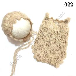 Newborn Photography Props Mohair Shorts Pants +Hats Studio Clothing