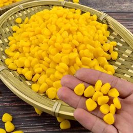 Decorative Flowers 30g Plastic Simulation Fake Food Display Corn Kernels PVC Props Artificial Decorations Furnishings Grains Cereals Diy