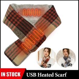 Sweatshirts USB Heated Scarf Winter Neck Warmer With 3 Heating Levels Comfortable Neck Wrap Heating Pad Fast Heating Scarf For Men and Women