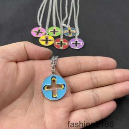 Fashion Unisex Pendant Necklaces Homer Frank Ocean Hip Hop Punk Lucky Clover Enamel Drop Glaze Necklace for Men Women Girls Party Jewelry28tx 32IP7