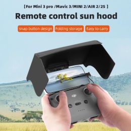 Drones For DJI Mini 2/Mini 3 Pro Sunhood Remote Control Cover Sun Shade Phone Monitor For Mavic Air 2/2S Controller Sun Hood